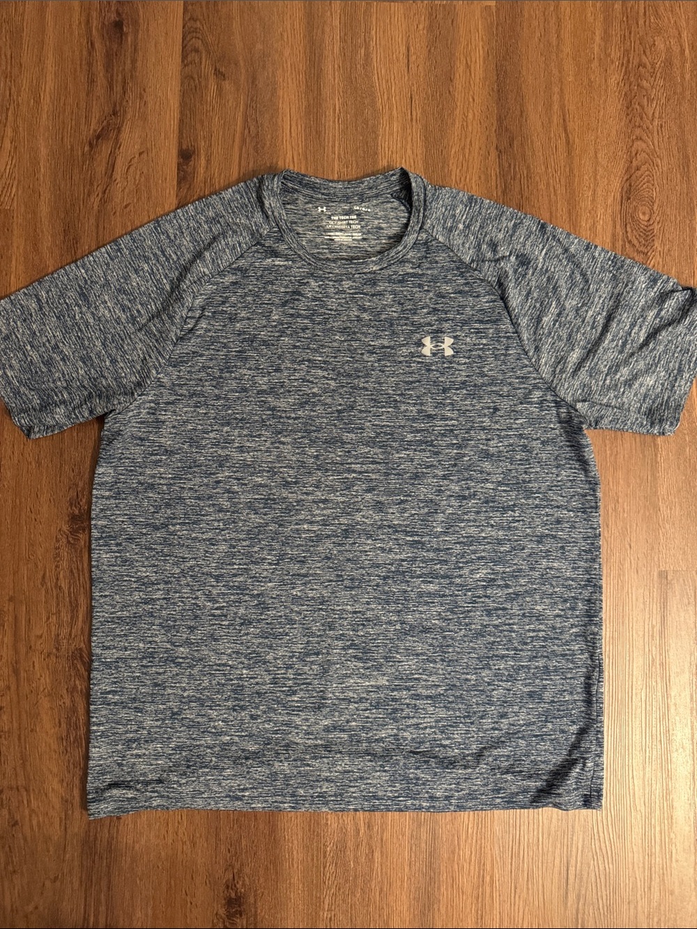 Under Armour Men's Heather Navy Short Sleeve Performance Tee